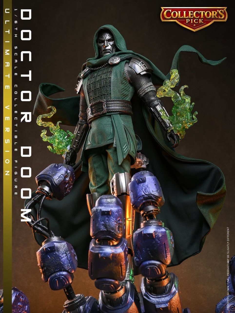 Preorder🔥Hot Toys MMS907b Avengers: Doomsday - 1/6th scale Doctor Doom (Deluex Special) (Ultimate Version)