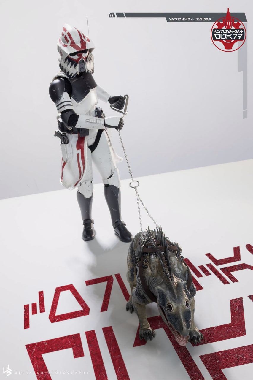 READY🔥Hot Toys TMS167 Star Wars: The Clone Wars - Sergeant Hound 1/6th Scale Collectible Figure