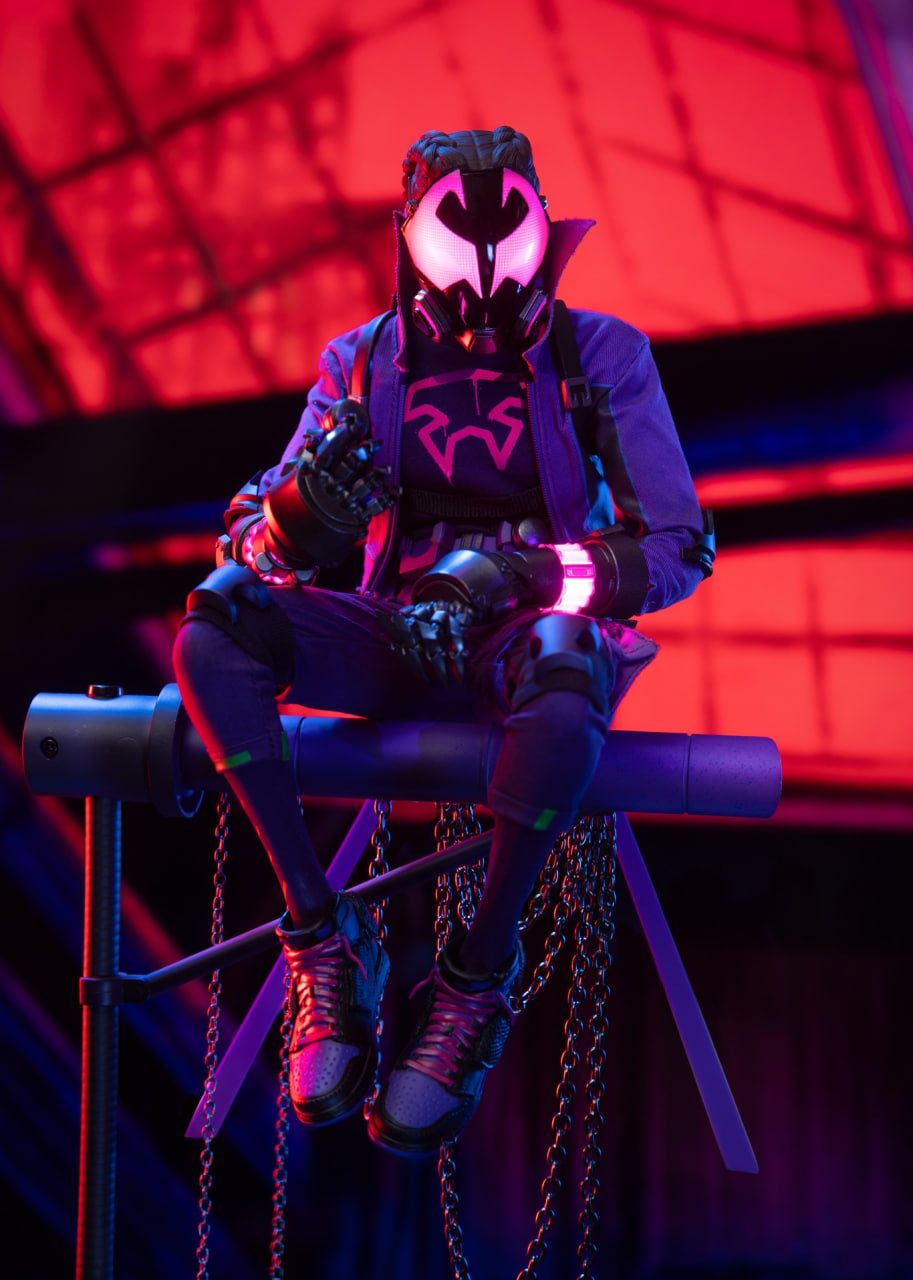 READY🔥Hot Toys MMS725B Spiderman Across the Spider-Verse Miles G. Morales 1/6 Scale Collectible Figure Special Edition