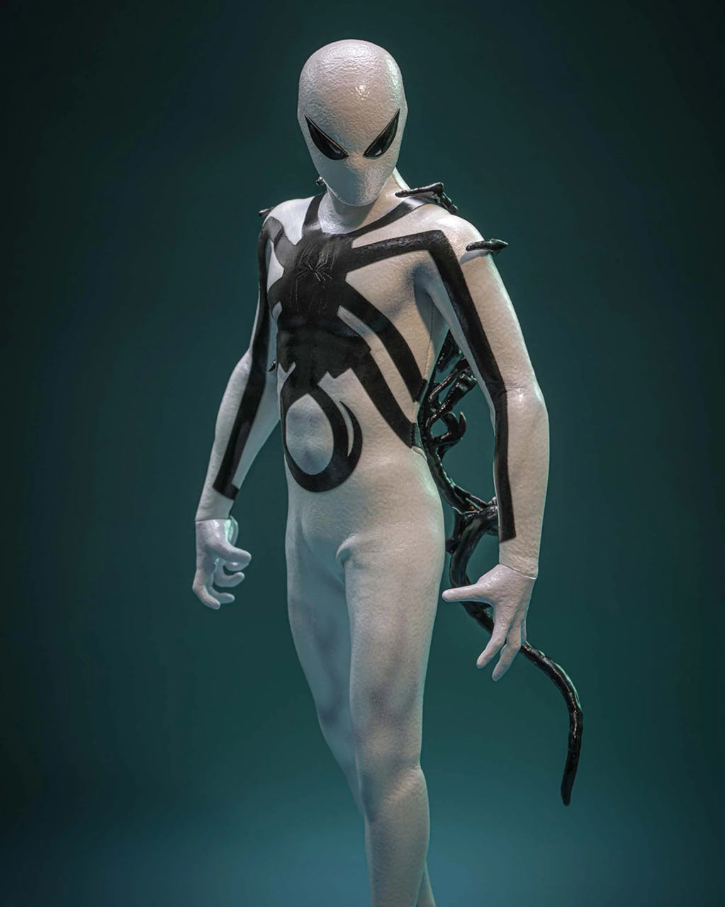 READY🔥Hot Toys CMS027 Aliens Vs. Avengers 1/6th scale Miles Morales (Aliens Vs. Avengers Suit) Collectible Figure [Hot Toys Exclusive]
