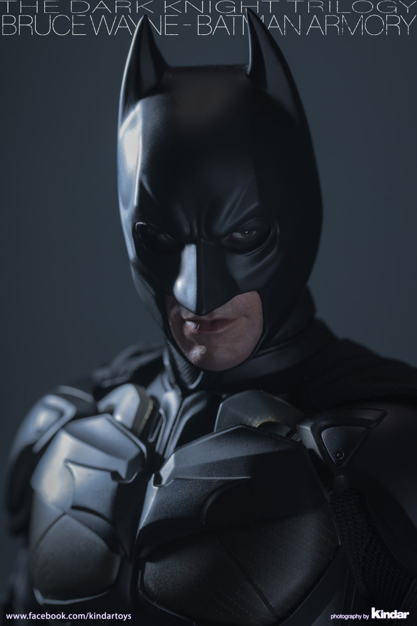 READY🔥Hot Toys MMS750 Batman The Dark Knight - 1/6th scale Batman Armory with Bruce Wayne (2.0) Collectible Set