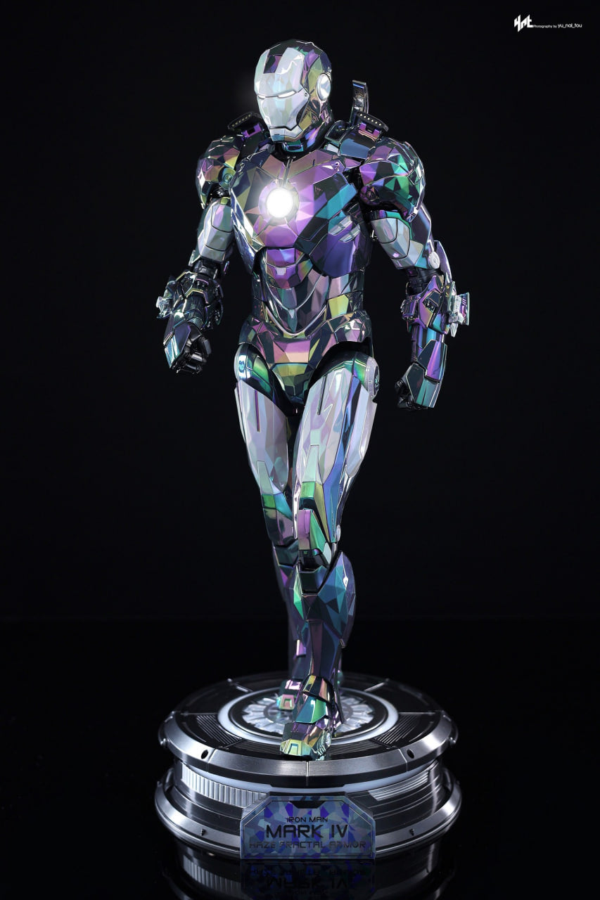 READY🔥Hot Toys MMS855D79 Iron Man 2 Iron Man Mark IV (Haze Fractal Armor) 1/6th scale Collectible Figure [Hot Toys Exclusive]