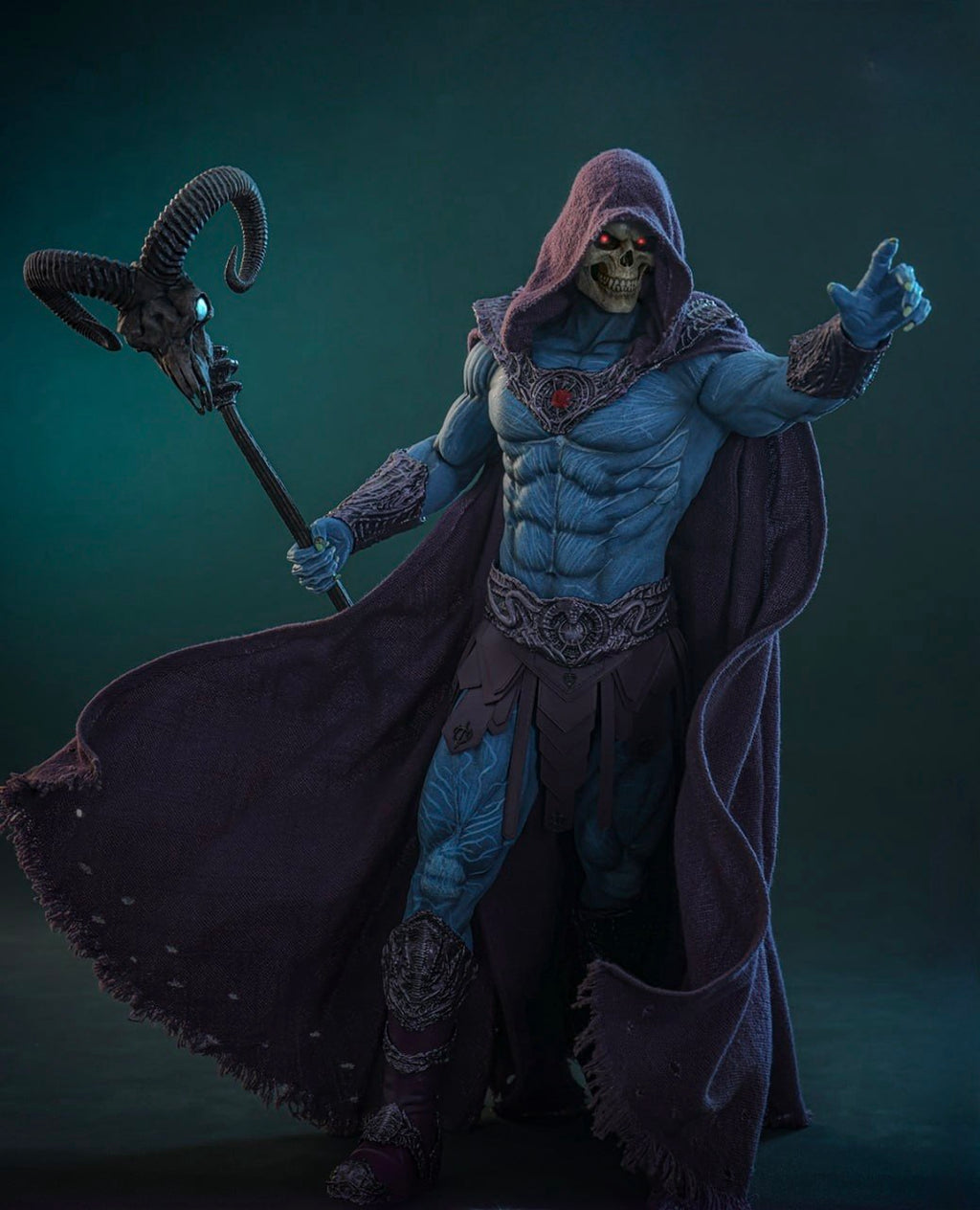 Preorder🔥Hot Toys MMS889 Masters of the Universe Skeletor 1/6th scale Collectible Figure