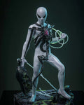 READY🔥Hot Toys CMS027 Aliens Vs. Avengers 1/6th scale Miles Morales (Aliens Vs. Avengers Suit) Collectible Figure [Hot Toys Exclusive]
