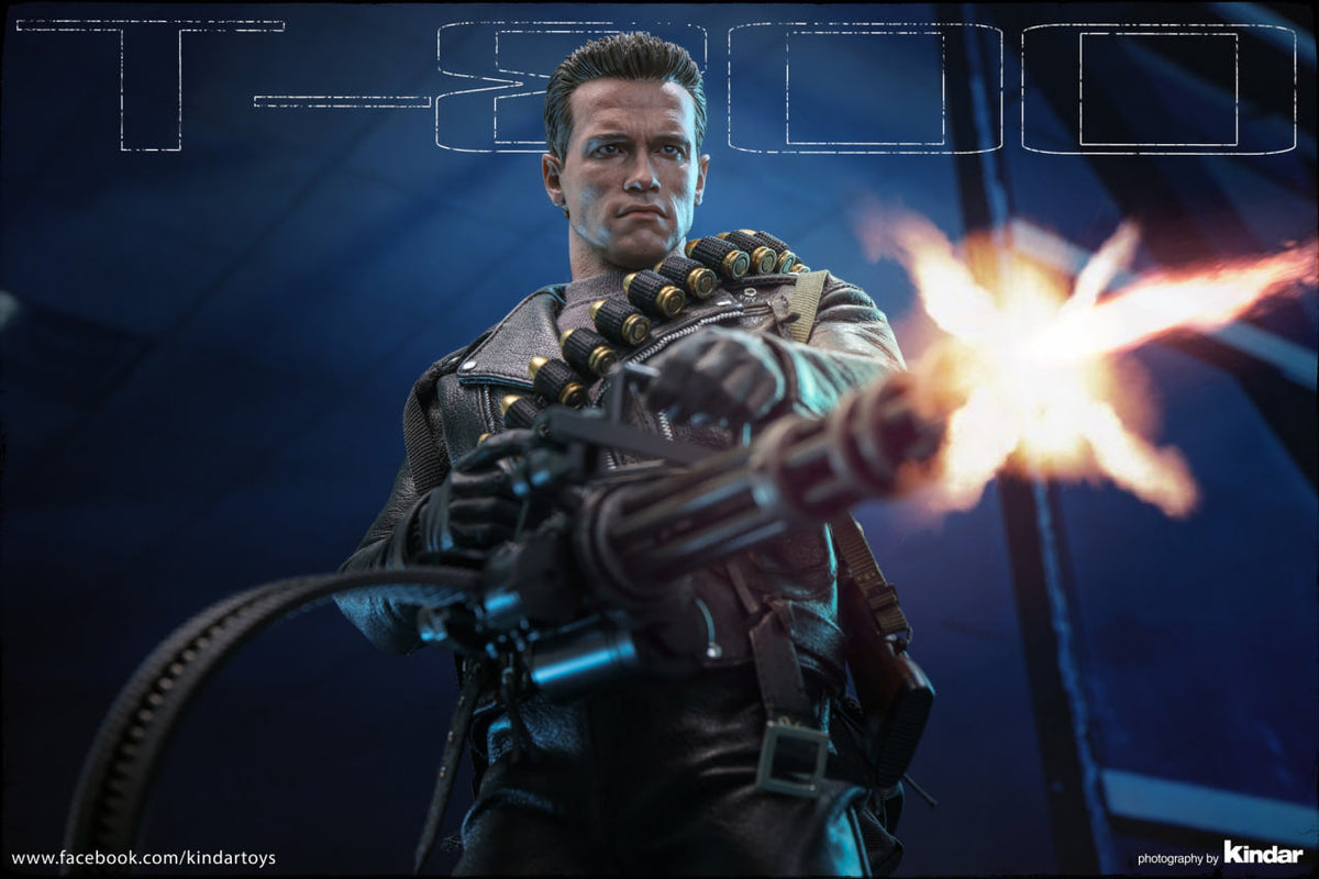READY🔥Hot Toys MMS795 Terminator 2: Judgment Day 1/6th Scale T-800 (2.0) Collectible Figure