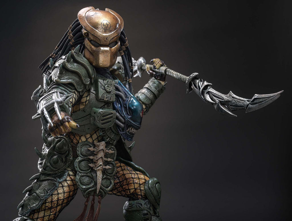 Preorder🔥Hot Toys CMS029B Predator 1/6th scale Broken Tusk Predator Collectible Figure (Special Edition)