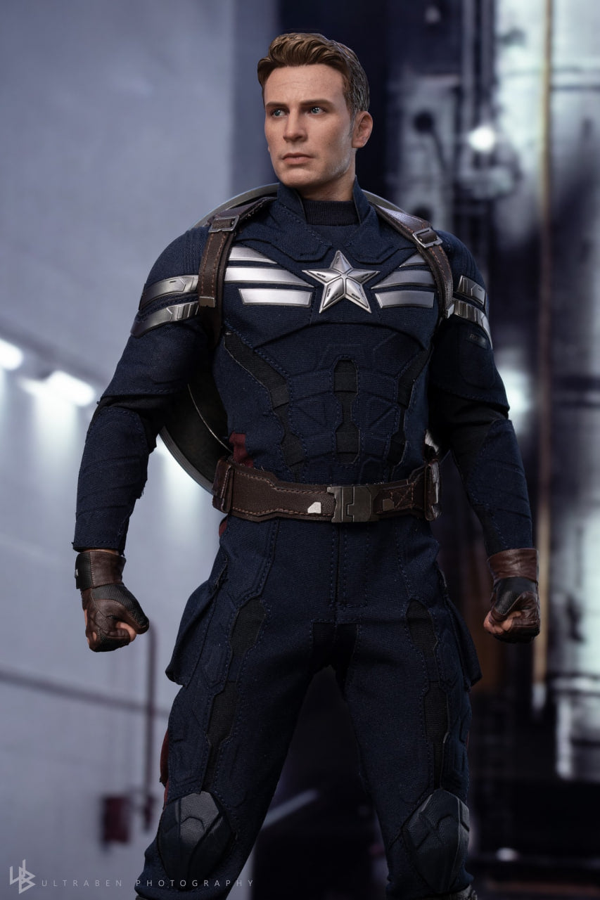 READY🔥Hot Toys MMS783 Captain America: The Winter Soldier 1/6th scale Captain America (Stealth S.T.R.I.K.E. Suit) 2.0 Collectible Figure