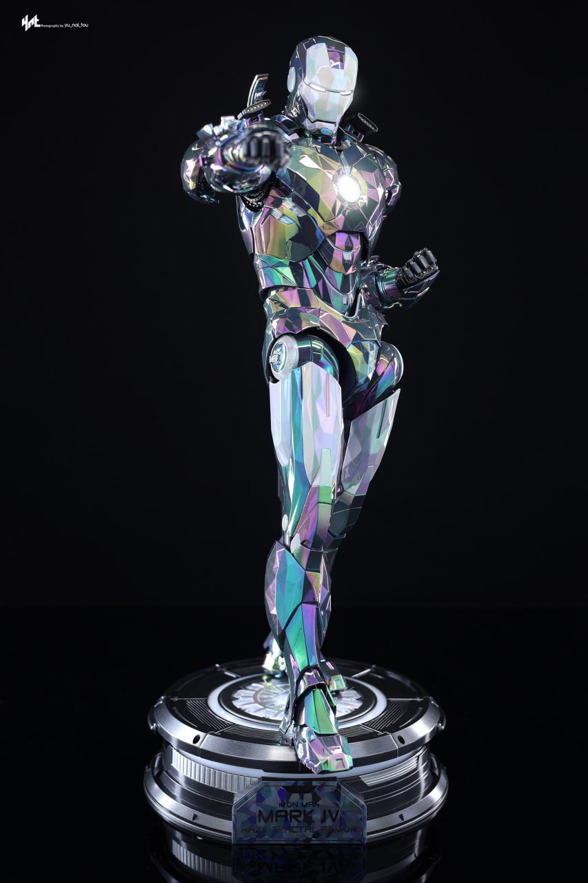 READY🔥Hot Toys MMS855D79 Iron Man 2 Iron Man Mark IV (Haze Fractal Armor) 1/6th scale Collectible Figure [Hot Toys Exclusive]