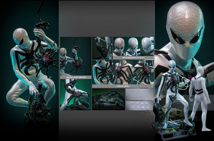 READY🔥Hot Toys CMS027 Aliens Vs. Avengers 1/6th scale Miles Morales (Aliens Vs. Avengers Suit) Collectible Figure [Hot Toys Exclusive]
