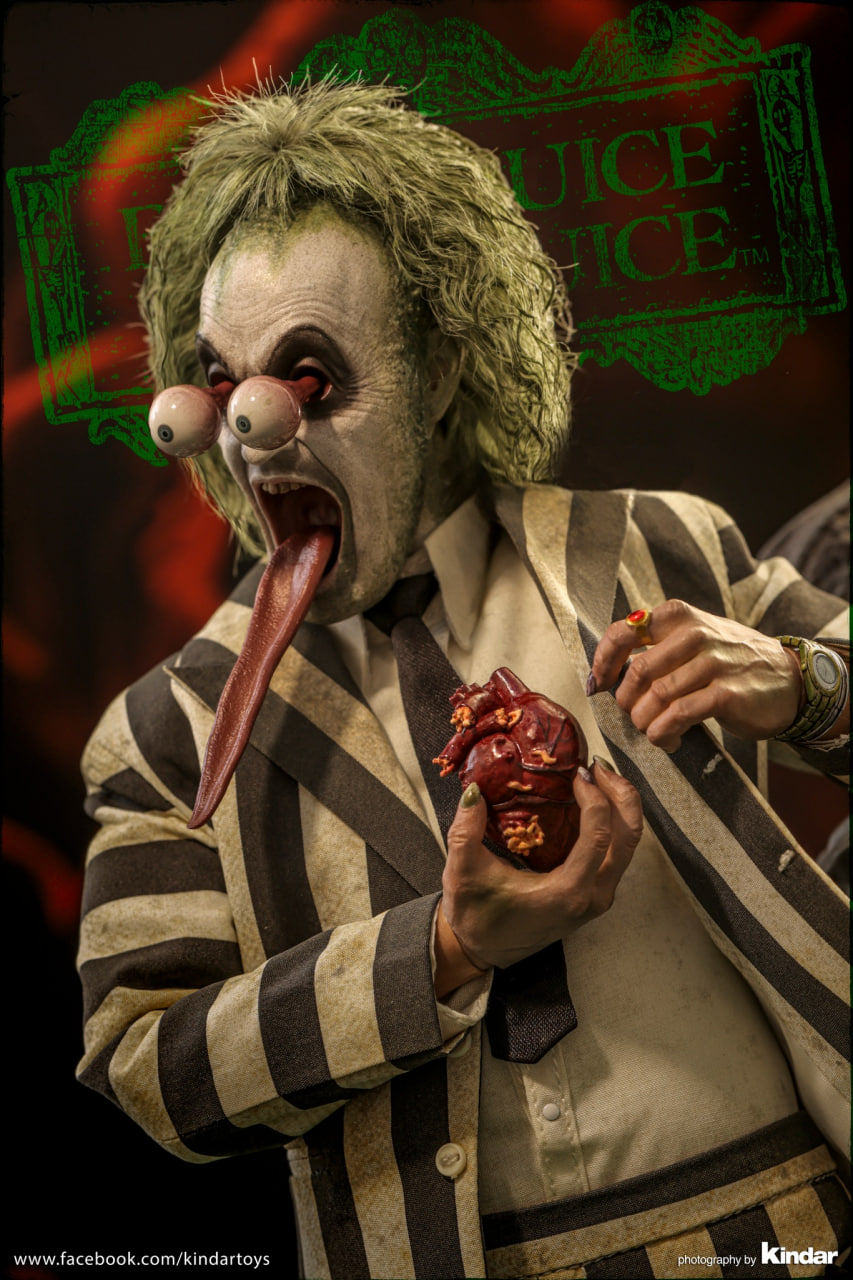 READY🔥Hot Toys MMS767 Beetlejuice 1/6th scale Beetlejuice Collectible Figure