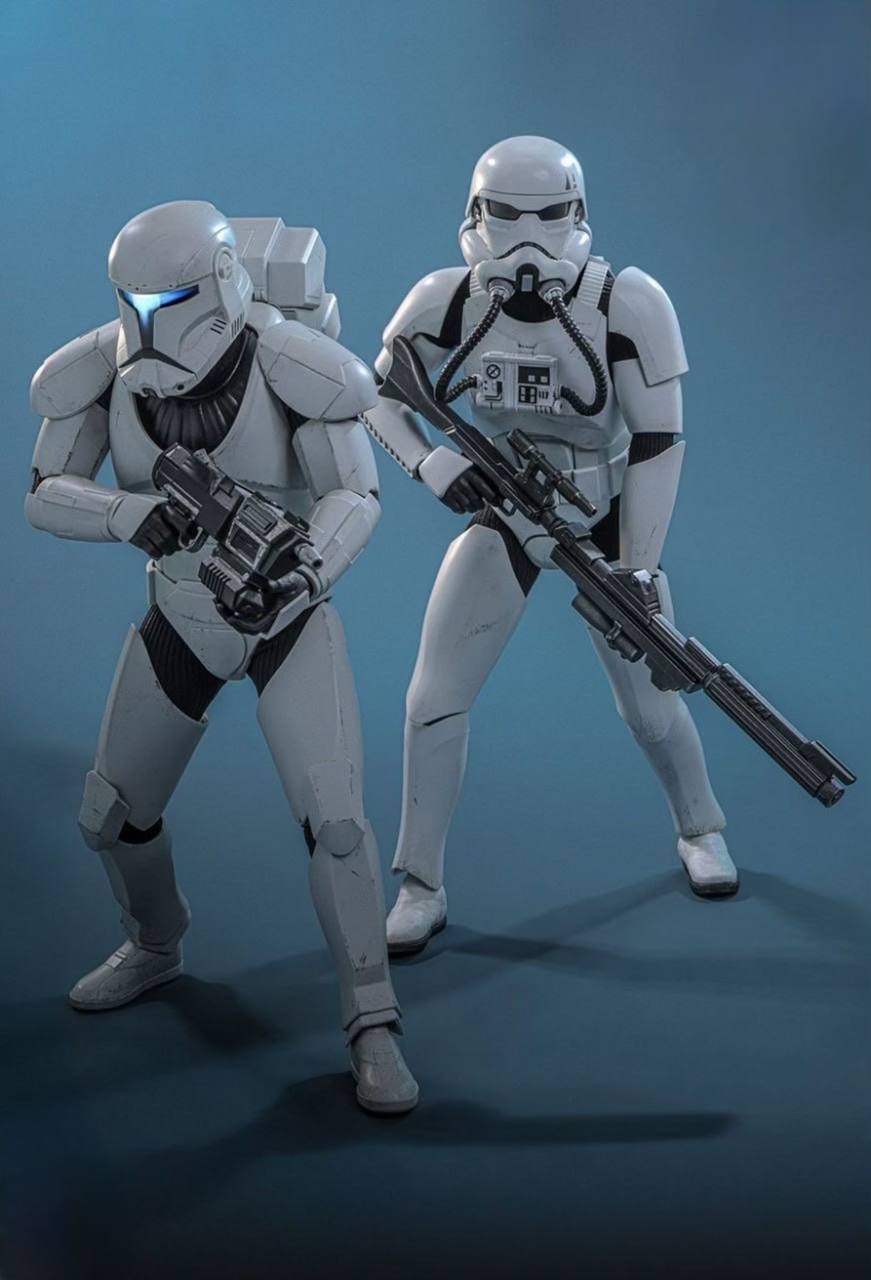 Preorder🔥Hot Toys TMS175 Star Wars: The Bad Batch TK Stormtrooper 1/6th scale Collectible Figure