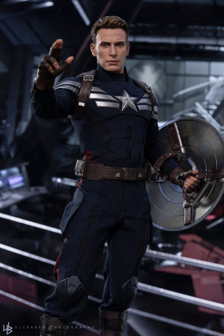 READY🔥Hot Toys MMS783 Captain America: The Winter Soldier 1/6th scale Captain America (Stealth S.T.R.I.K.E. Suit) 2.0 Collectible Figure