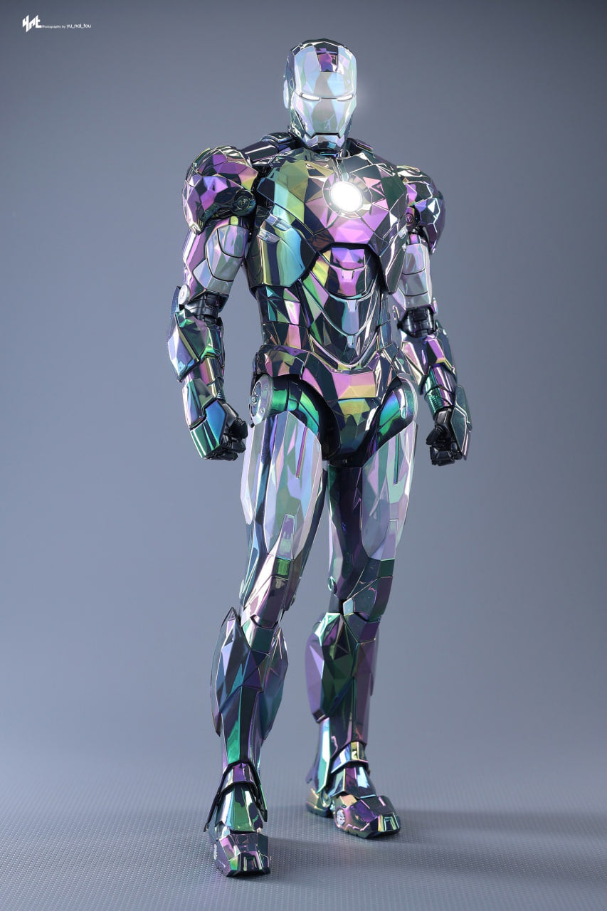 READY🔥Hot Toys MMS855D79 Iron Man 2 Iron Man Mark IV (Haze Fractal Armor) 1/6th scale Collectible Figure [Hot Toys Exclusive]