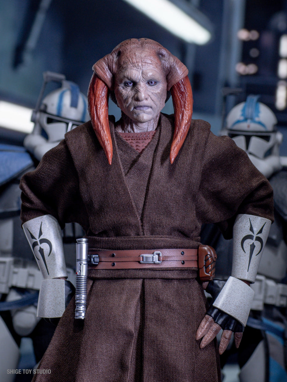 READY🔥Hot Toys MMS820 Star Wars: Revenge of the Sith - 1/6th scale Saesee Tiin Collectible Figure