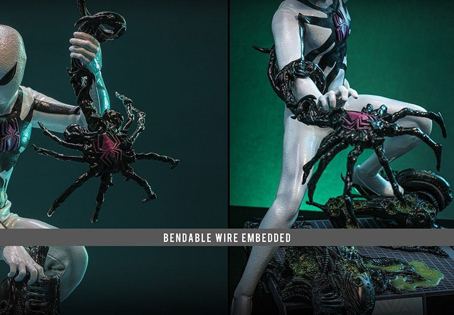 READY🔥Hot Toys CMS027 Aliens Vs. Avengers 1/6th scale Miles Morales (Aliens Vs. Avengers Suit) Collectible Figure [Hot Toys Exclusive]