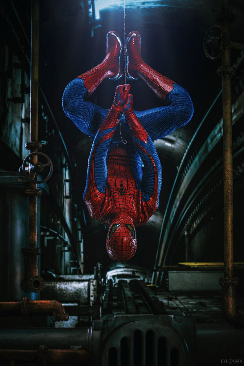 READY🔥Hot Toys MMS771B The Amazing Spider-Man 1/6th Scale The Amazing Spider-Man Collectible Figure (Special Edition) & Collector edition