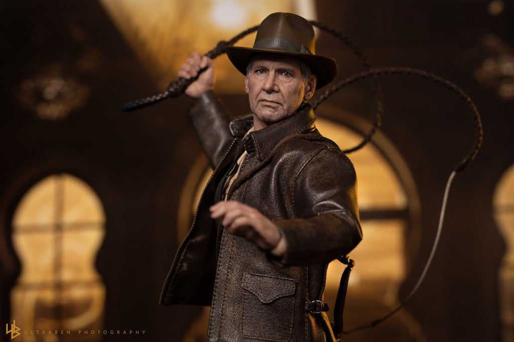 READY🔥Hot Toys MMS716 Indiana Jones and the Dial of Destiny – Indiana Jones 1/6 Scale Collectible Figure