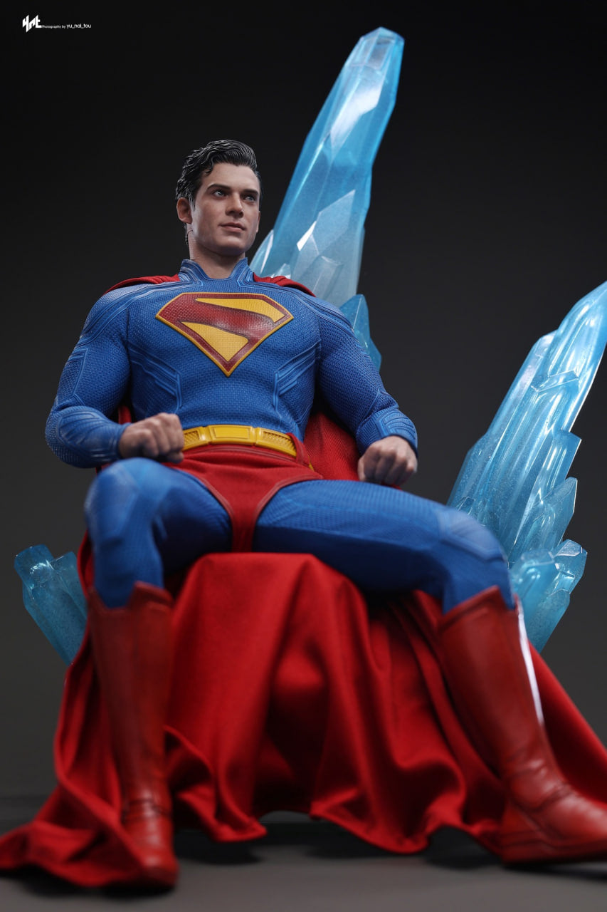 READY🔥Hot Toys MMS812 Superman 1/6th Scale Superman & Krypto Collectible Set
