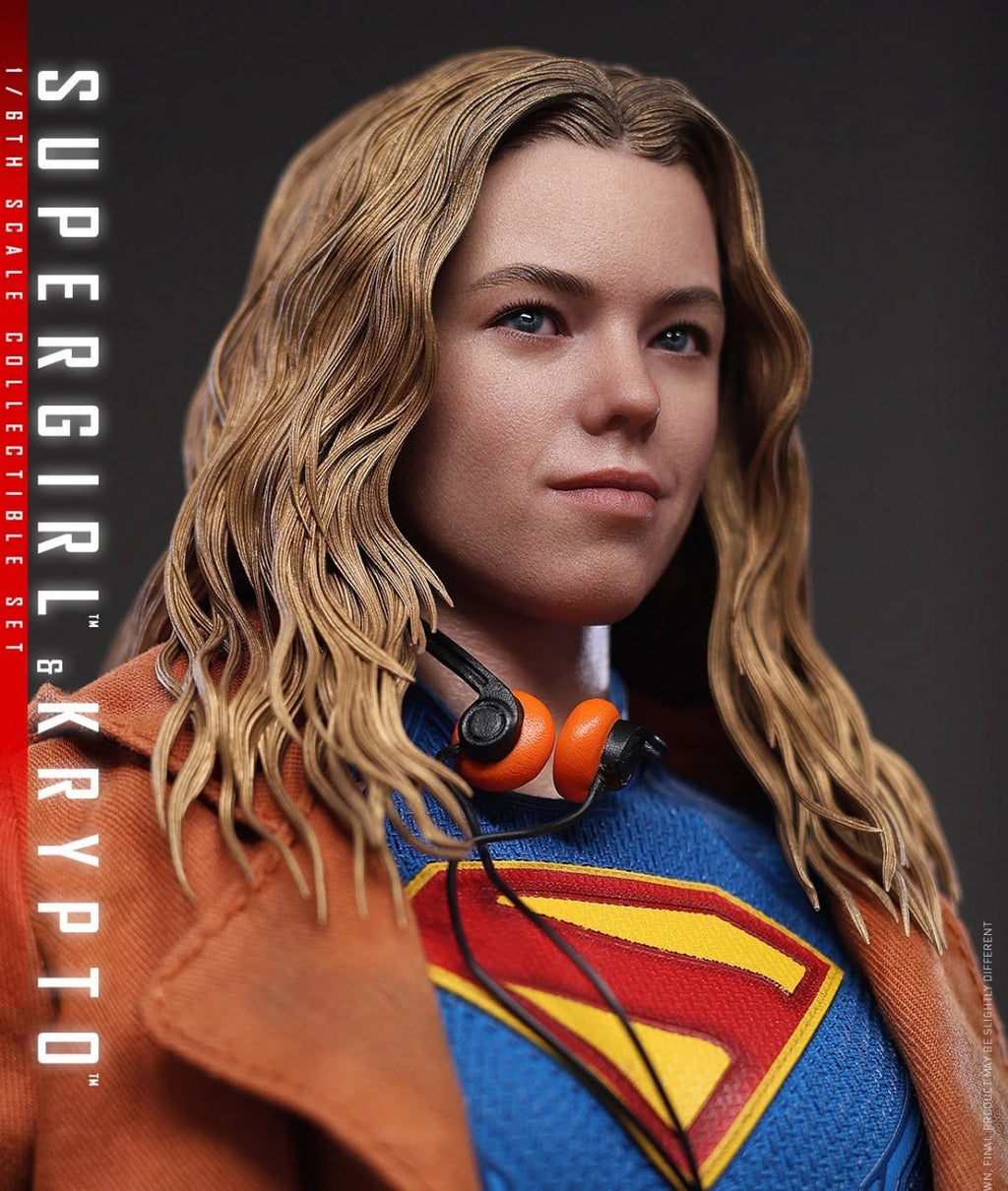 Preorder🔥Hot Toys MMS869 Supergirl - Supergirl & Krypto 1/6th scale Collectible Set