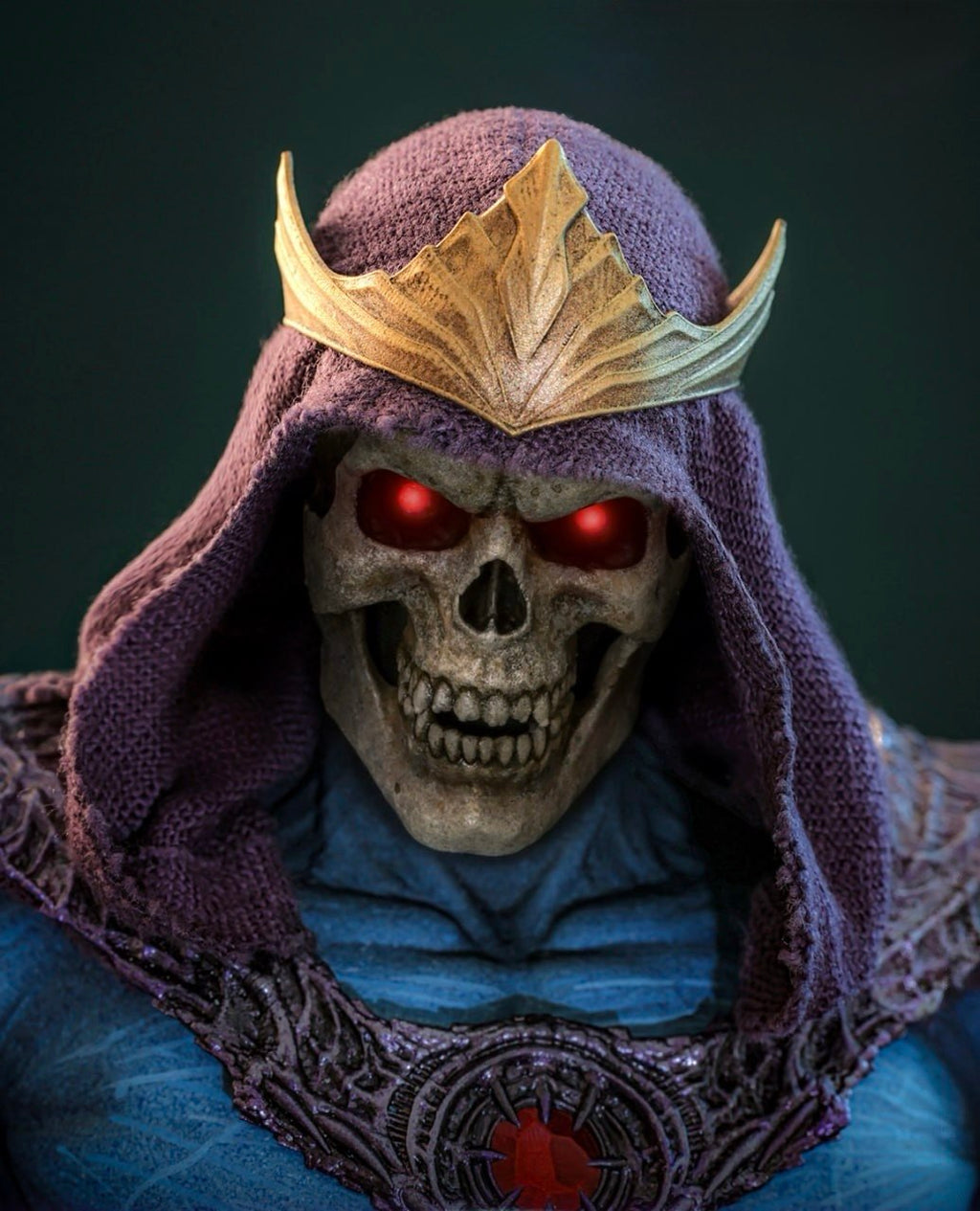 Preorder🔥Hot Toys MMS889 Masters of the Universe Skeletor 1/6th scale Collectible Figure
