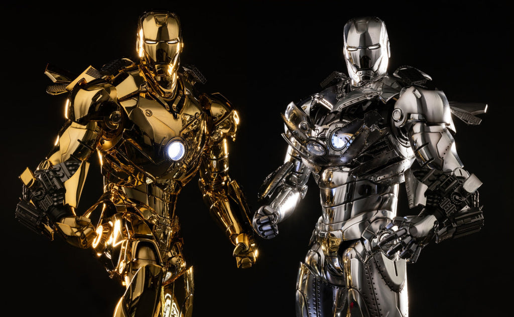 READY🔥Hot Toys MMS764D69 Iron Man Mark III (Golden Color Version) 1/6th scale Collectible Figure