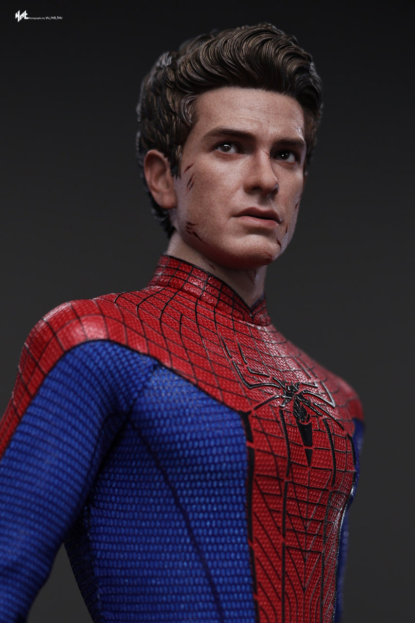 READY🔥Hot Toys MMS771B The Amazing Spider-Man 1/6th Scale The Amazing Spider-Man Collectible Figure (Special Edition) & Collector edition