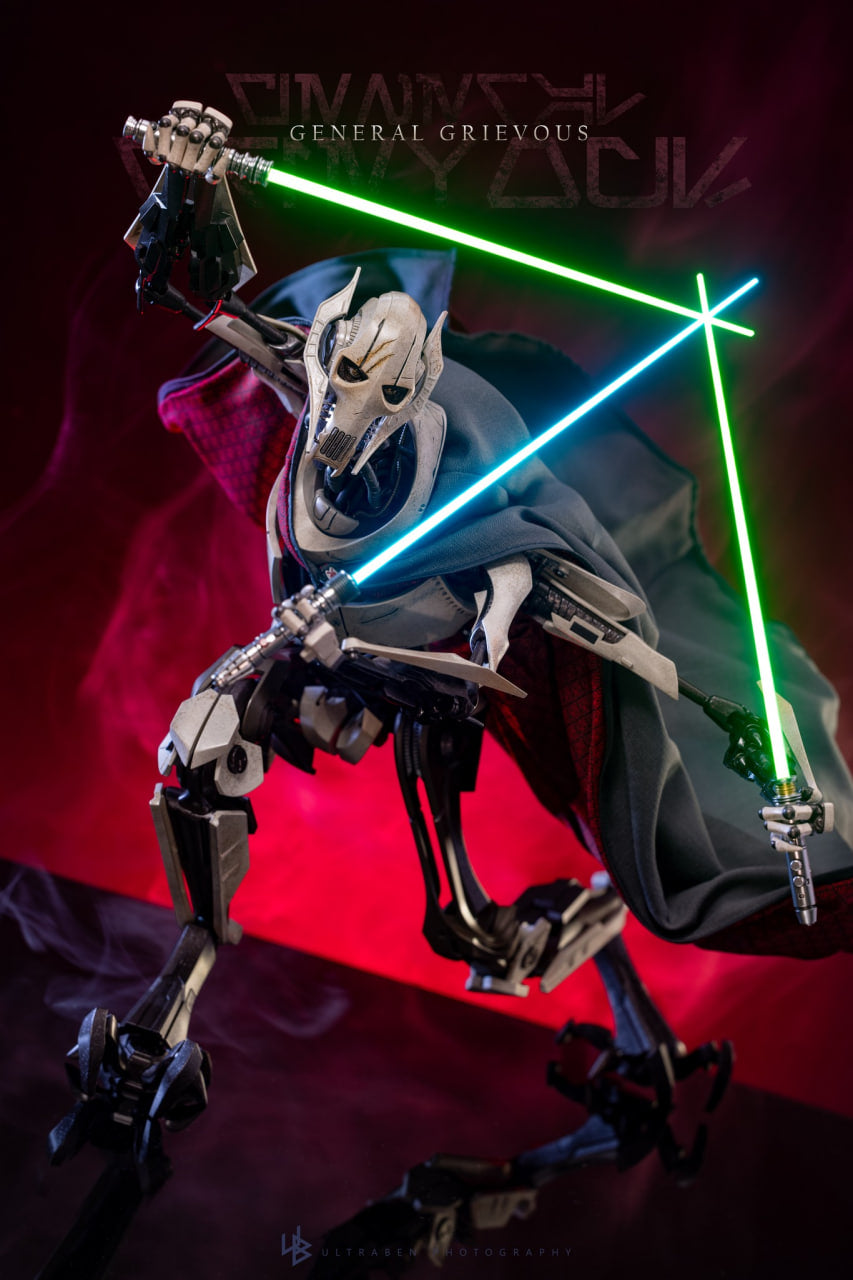 READY🔥Hot Toys MMS760D67B Star Wars Episode III Revenge of the Sith General Grievous 1/6 Scale Collectible Figure Special Edition