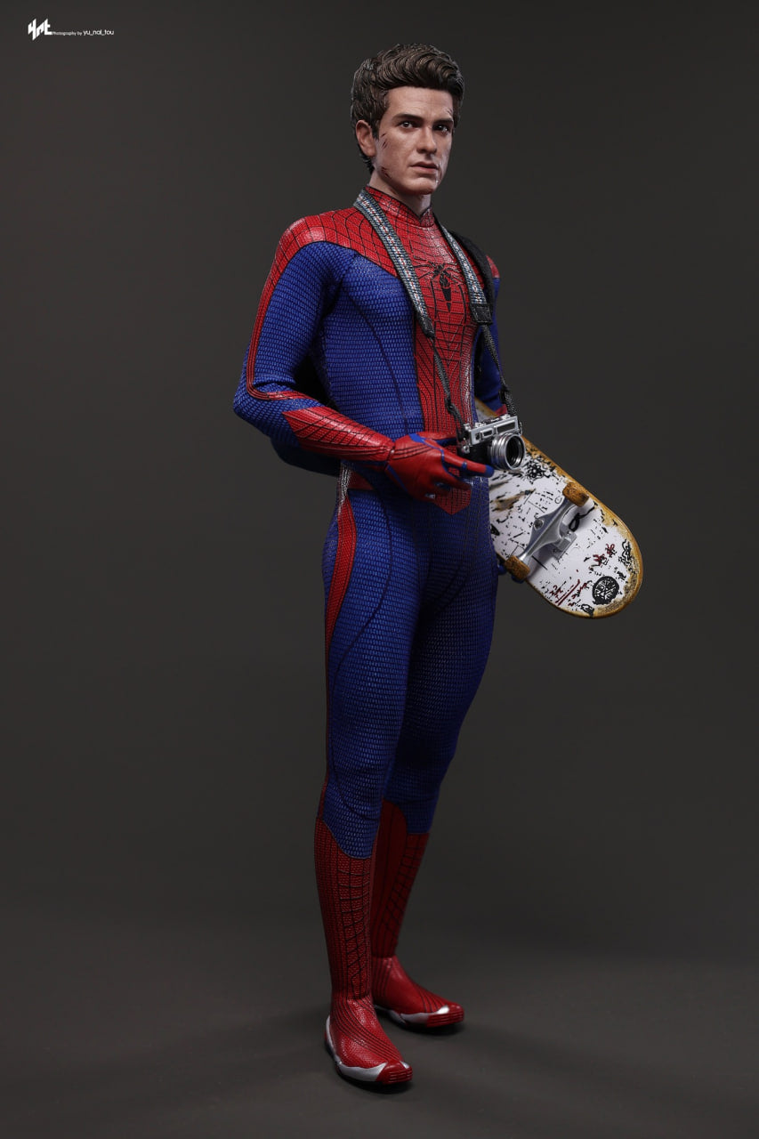 READY🔥Hot Toys MMS771B The Amazing Spider-Man 1/6th Scale The Amazing Spider-Man Collectible Figure (Special Edition) & Collector edition