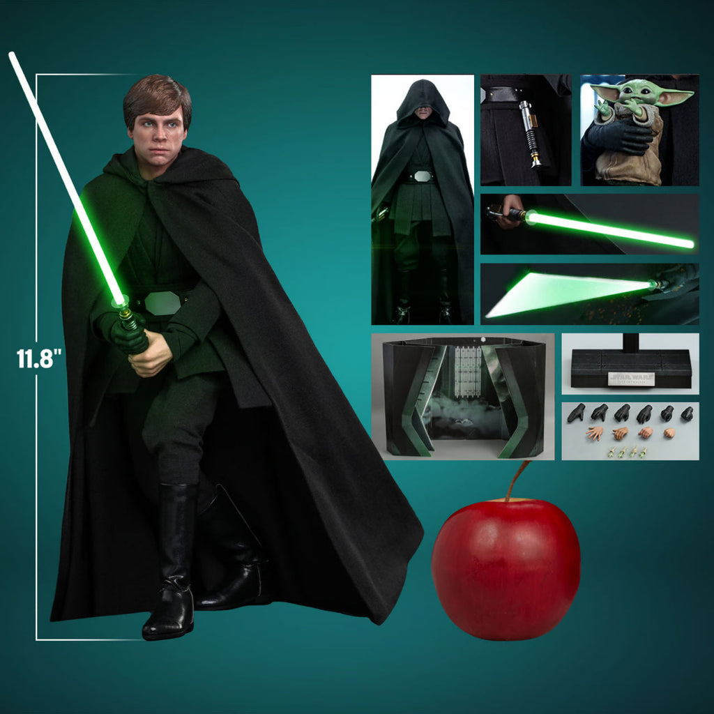 Ready🔥Hot Toys DX22 STAR WARS: THE MANDALORIAN 1/6 LUKE SKYWALKER Standard Version