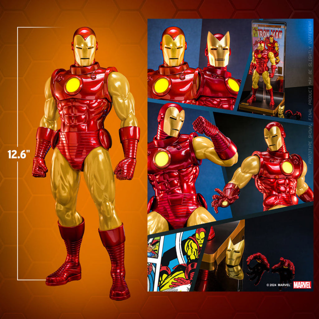 READY🔥Hot Toys Hono Studio HS05 Ironman Comic Version 1/6 Scale Collectible Figure