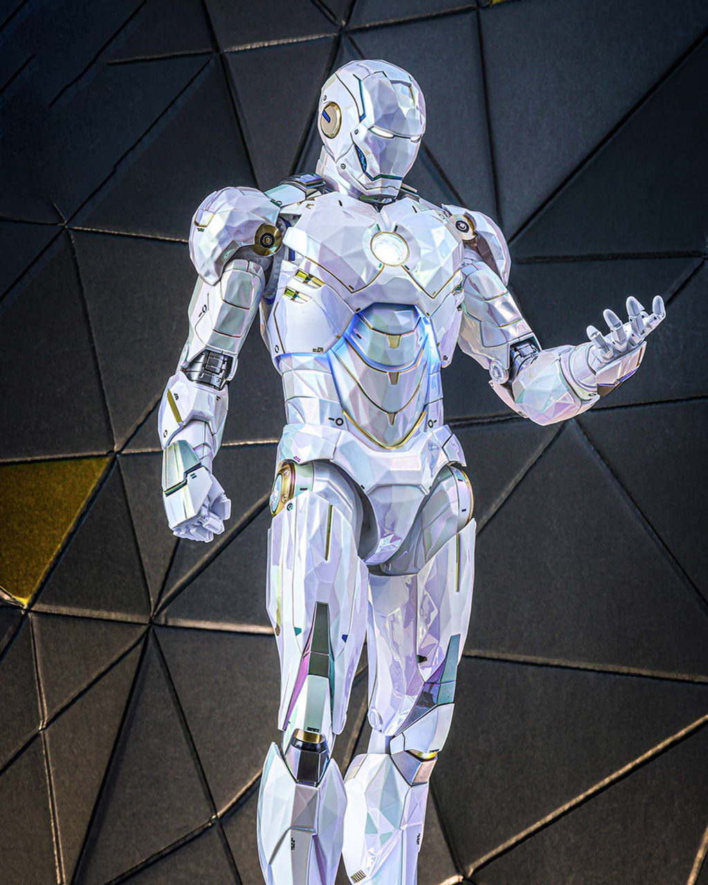 READY🔥Hot Toys MMS830D76 Iron Man 2 1/6th scale Iron Man Mark IV (Sub-Zero Fractal Armor) Collectible Figure [Hot Toys Exclusive]