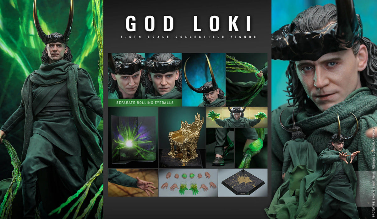 READY🔥Hot Toys DX40 Loki God Loki 1/6th scale Collectible Figure
