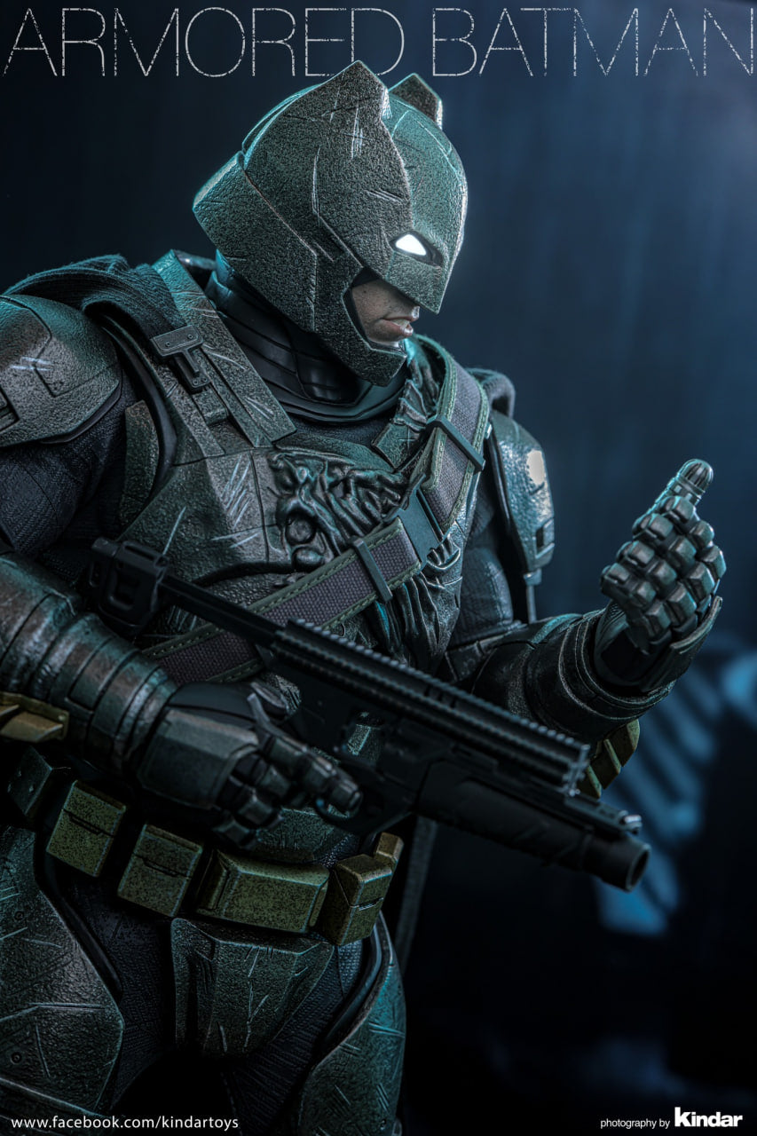 READY🔥Hot Toys MMS743D63 Batman V Superman Dawn Of Justice Armored Batman (2.0) 1/6th Scale Collectible Figure (Deluxe Version)