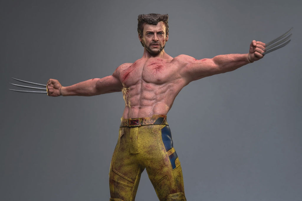 READY🔥Hot Toys MMS756 Marvel Deadpool and Wolverine Wolverine (Jacket Version) 1/6 Scale Collectible Figure