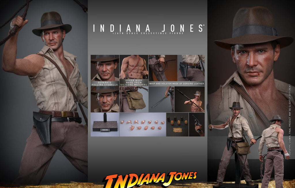 Preorder🔥Hot Toys MMS860 Indiana Jones And The Temple of Doom - 1/6th scale Indiana Jones Collectible Figure