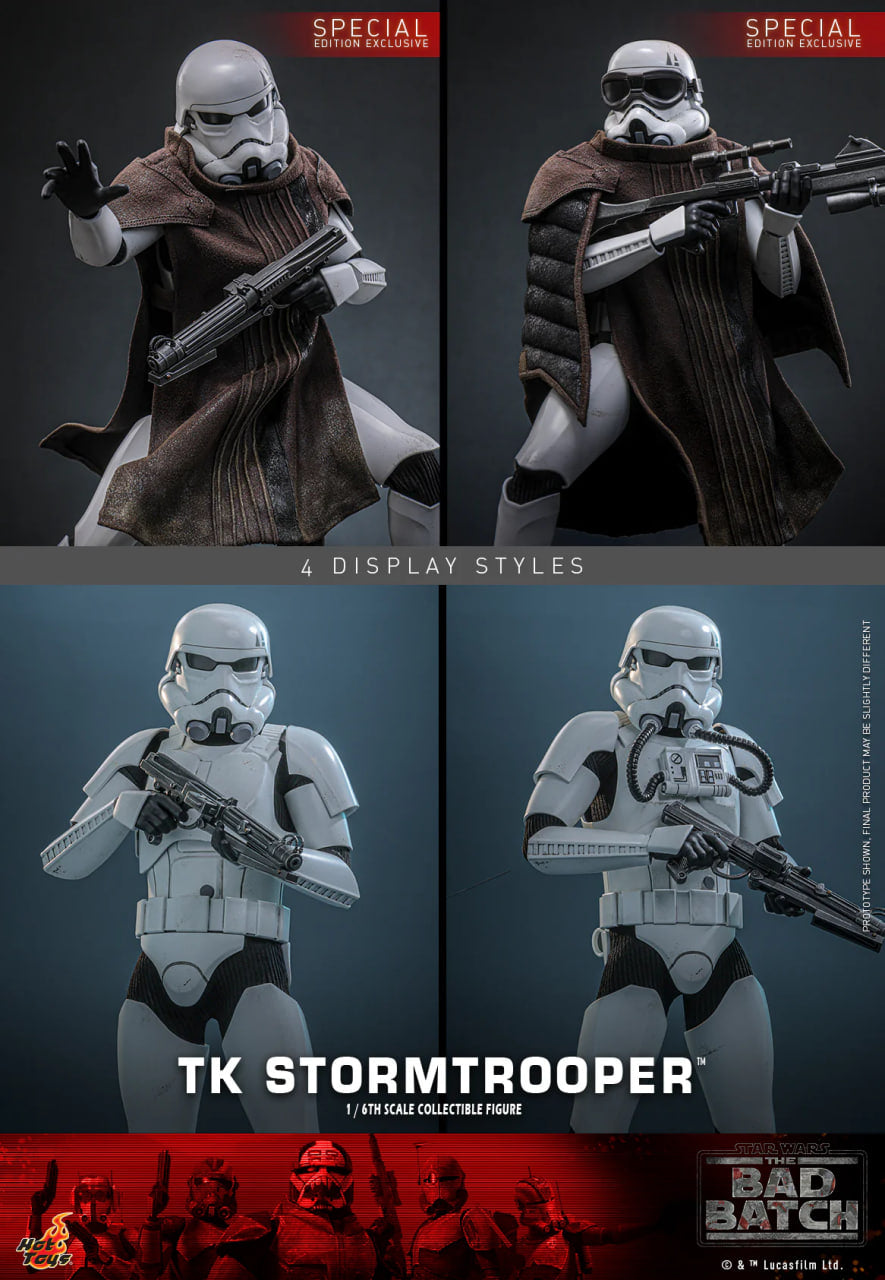 Preorder🔥Hot Toys TMS175B Star Wars: The Bad Batch TK Stormtrooper 1/6th scale Special Edition