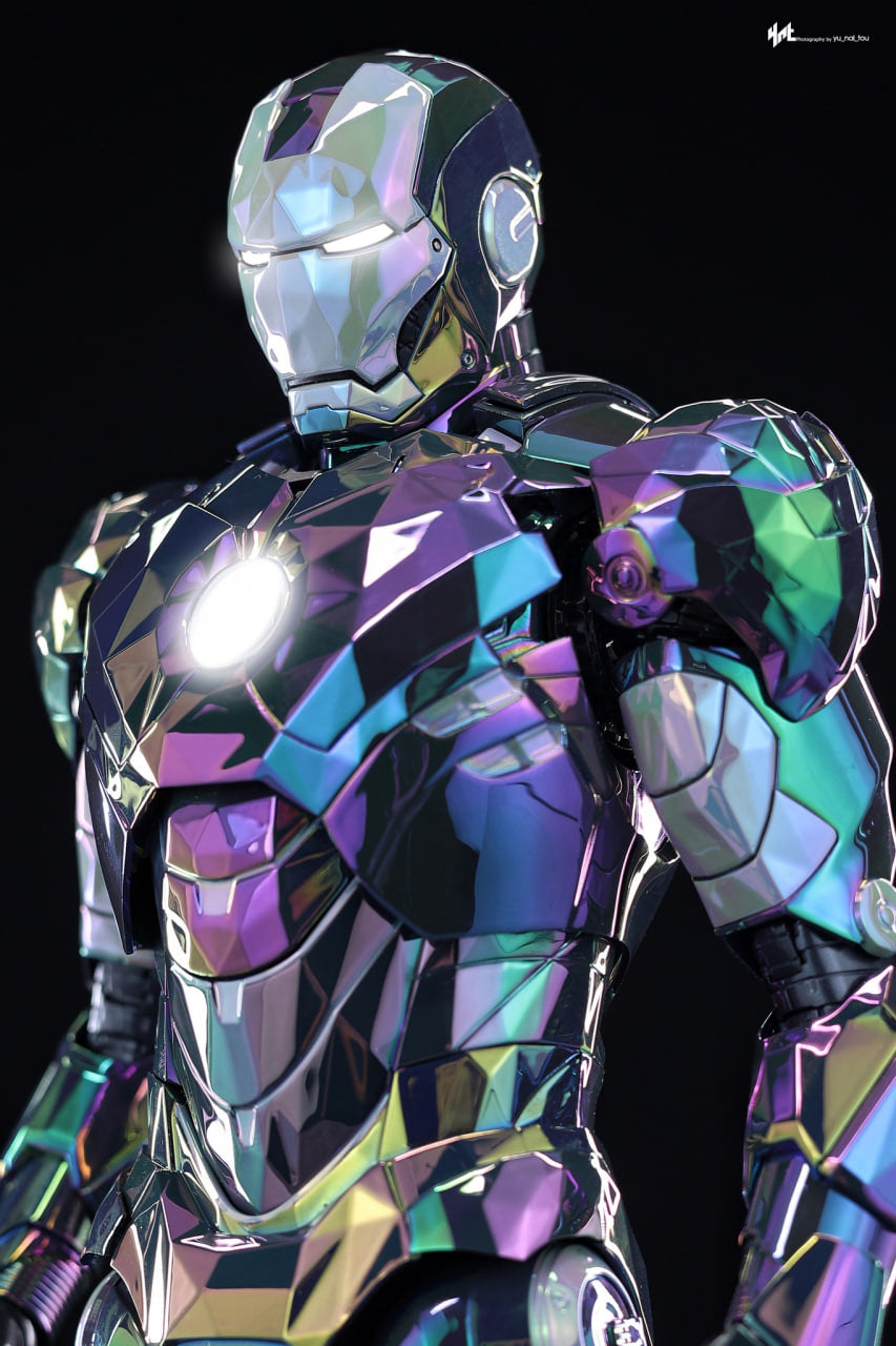 READY🔥Hot Toys MMS855D79 Iron Man 2 Iron Man Mark IV (Haze Fractal Armor) 1/6th scale Collectible Figure [Hot Toys Exclusive]