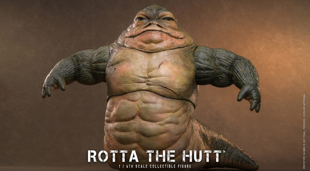 Preorder🔥Hot Toys MMS885 Star Wars: The Mandalorian & Grogu - 1/6th scale Rotta The Hutt Collectible Figure