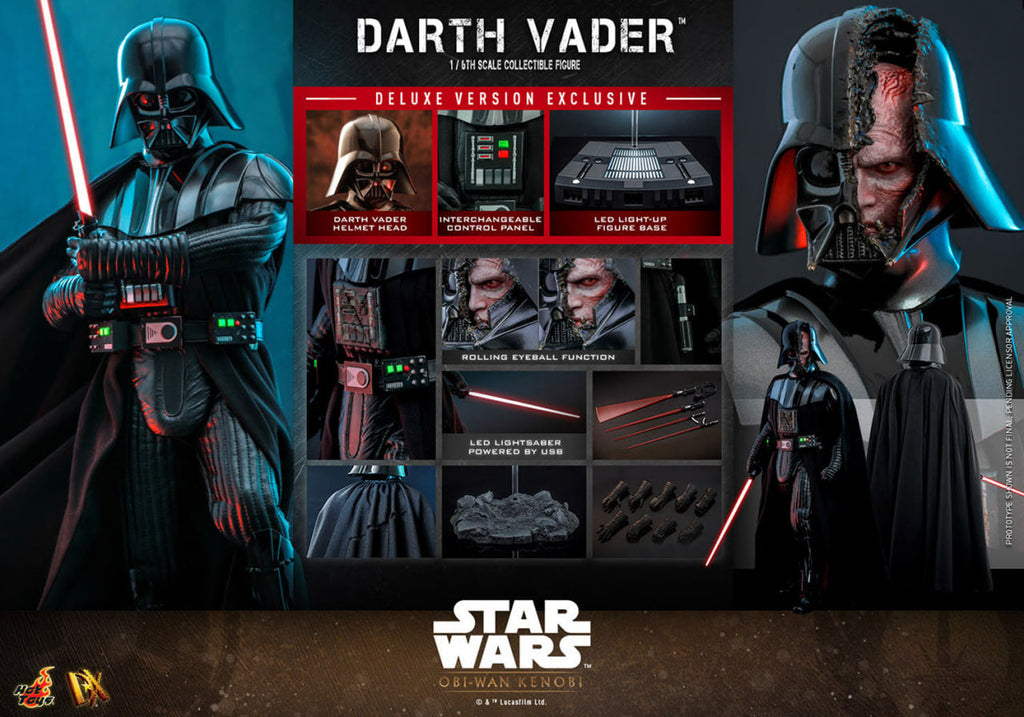 READY🔥Hot Toys DX28 Star Wars 1/6 Darth Vader (Deluxe) (Regular)