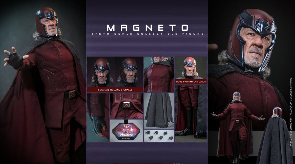 Preorder🔥Hot Toys MMS912 Avengers: Doomsday - 1/6th scale Magneto Collectible Figure