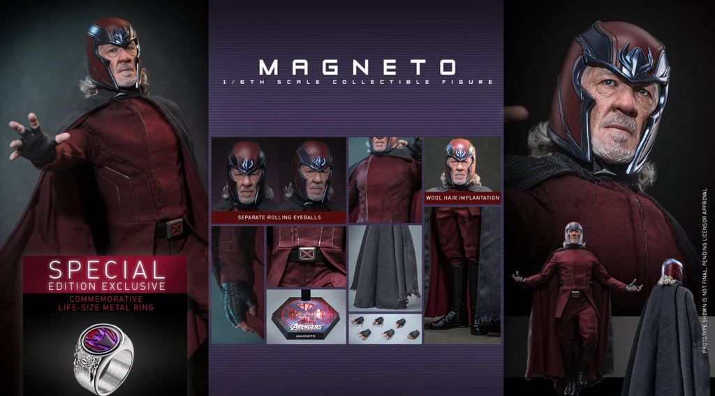 Preorder🔥Hot Toys MMS912B Avengers: Doomsday - 1/6th scale Magneto (Special Edition)