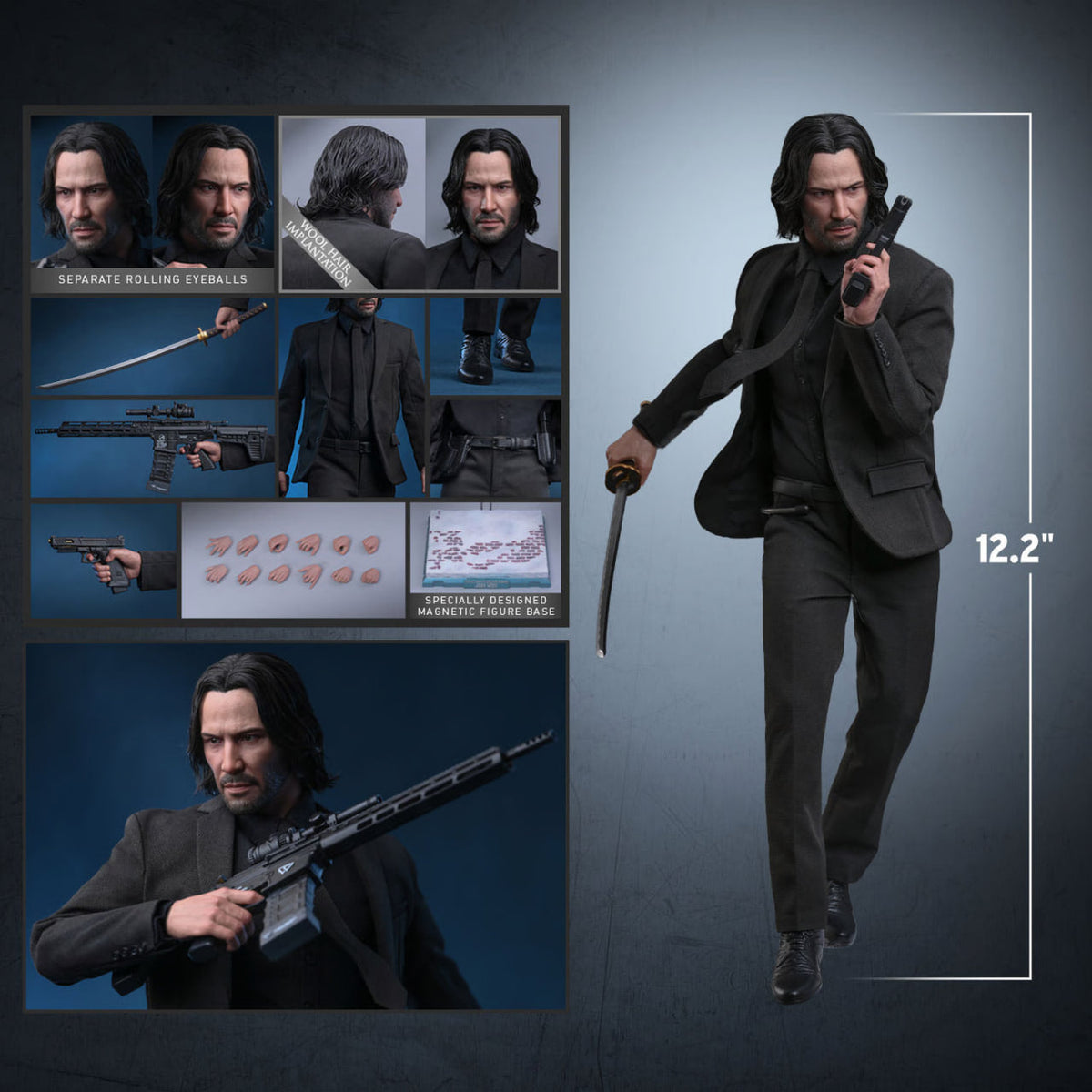 READY🔥Hot Toys MMS864AE Ballerina John Wick (Artisan Edition) [Hot Toys Exclusive] 1/6th scale Collectible Figure