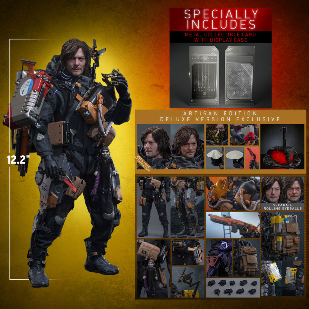 READY🔥 Hot Toys VGM77AE Death Stranding 2: On the Beach 1/6 Sam (Artisan Edition Deluxe Version) [Hot Toys Exclusive]