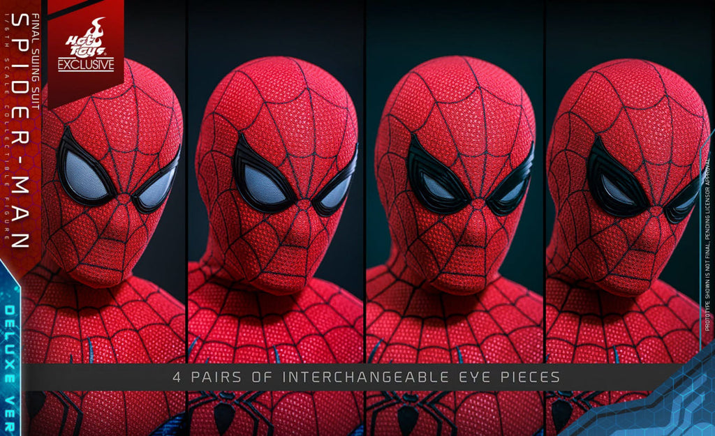 Preorder🔥Hot Toys MMS922 Spider-Man: No Way Home - Spider-Man (Final Swing Suit) (Deluxe Version) [Hot Toys Exclusive]