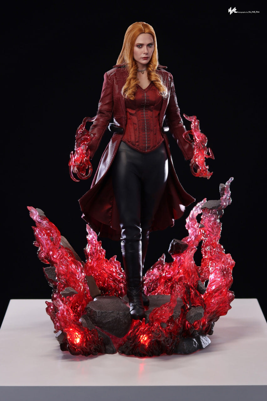 READY🔥Hot Toys DX36AE Avengers Endgame Scarlet Witch 1/6th Scale Collectible Figure (Artisan Edition with Rooted Hair)