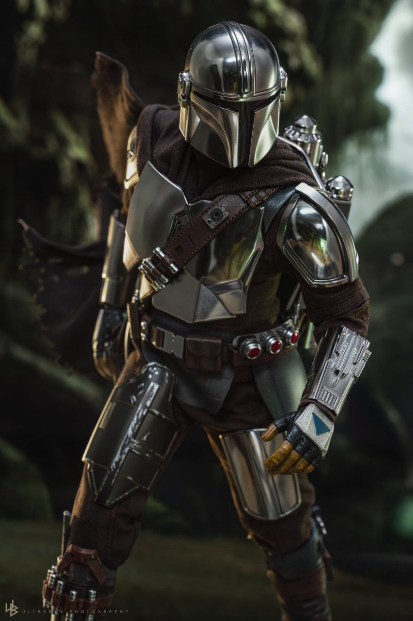READY🔥Hot Toys MMS872 Star Wars: The Mandalorian & Grogu - The Mandalorian & Grogu Collectible Set (Deluxe Version)