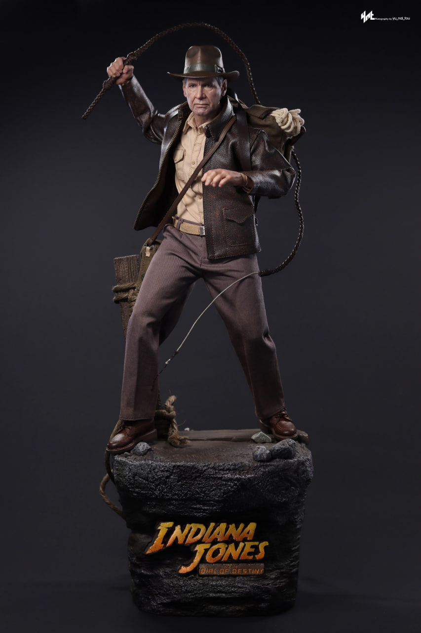 READY🔥Hot Toys MMS717 Indiana Jones and the Dial of Destiny – Indiana Jones (Deluxe Version)