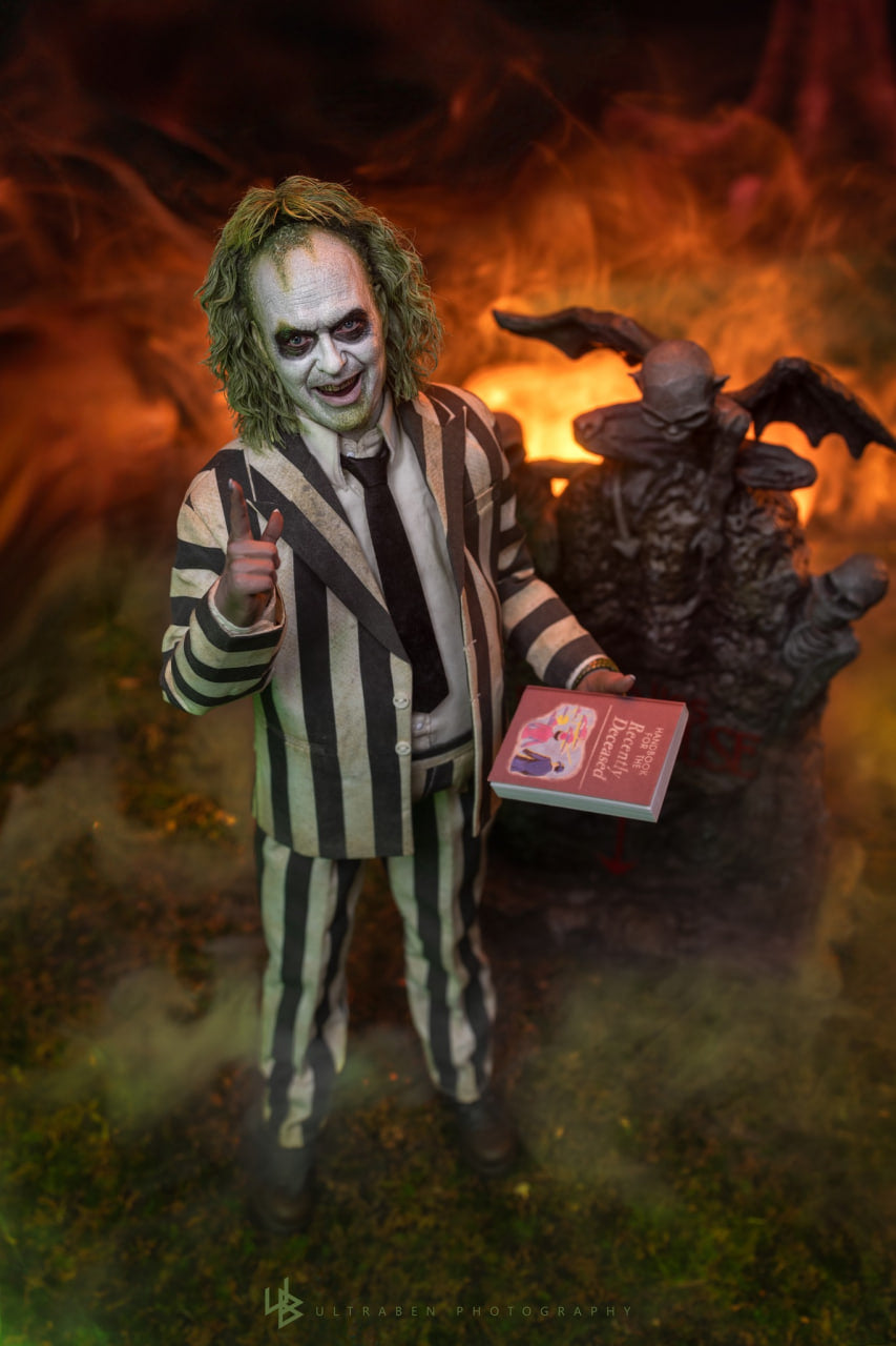 READY🔥Hot Toys MMS767 Beetlejuice 1/6th scale Beetlejuice Collectible Figure
