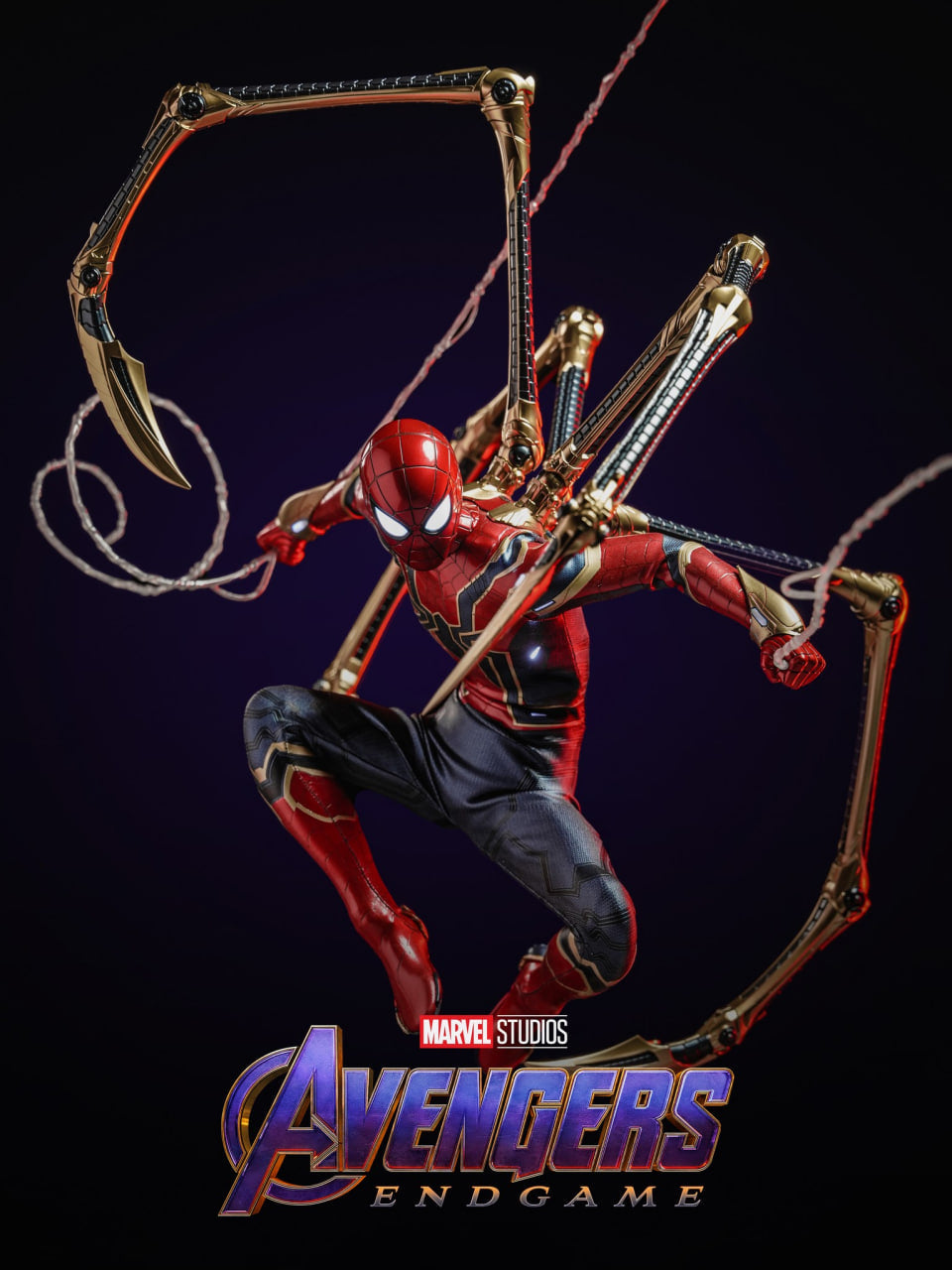 READY🔥Hot Toys MMS762AE Marvel Avengers: Endgame Iron Spider (Artisan Edition) 1/6th scale Collectible Figure