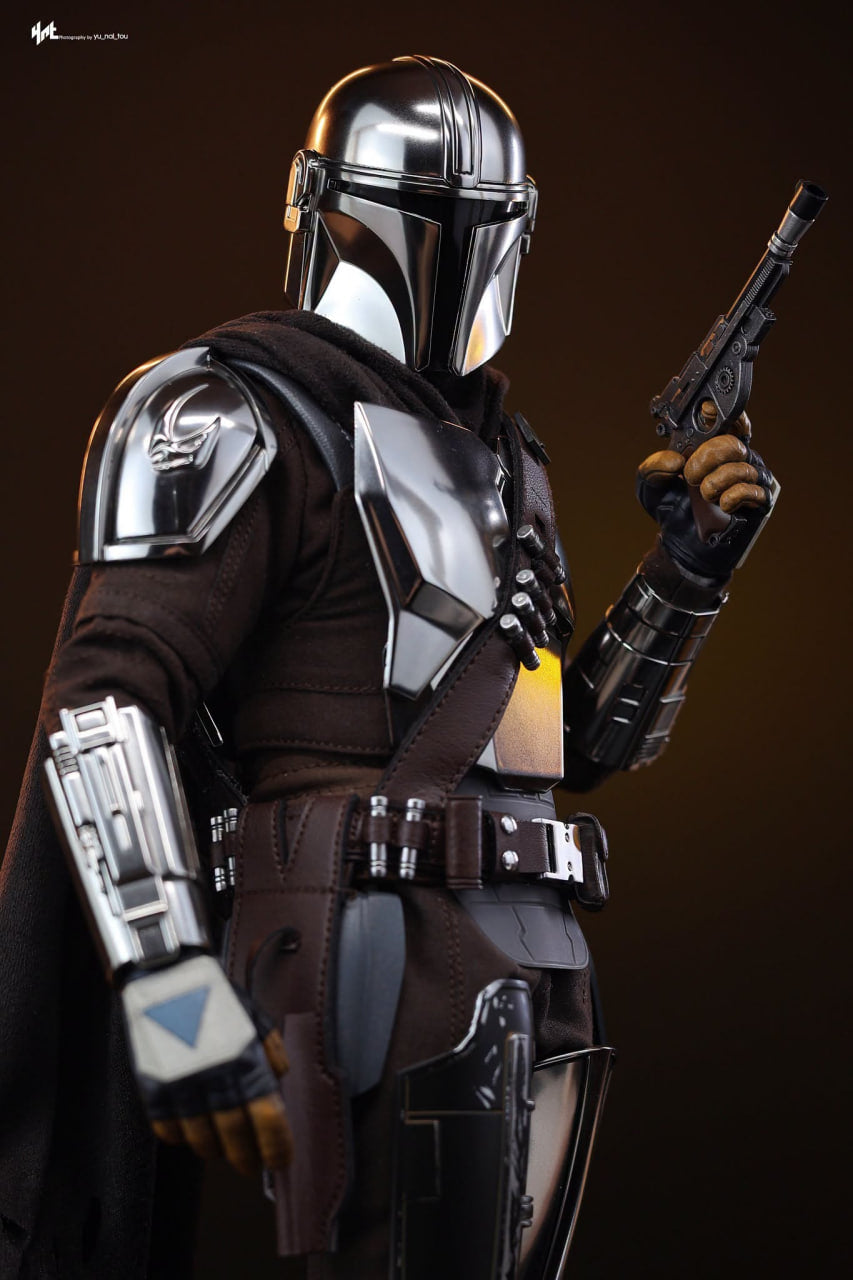 READY🔥Hot Toys MMS872 Star Wars: The Mandalorian & Grogu - The Mandalorian & Grogu Collectible Set (Deluxe Version)